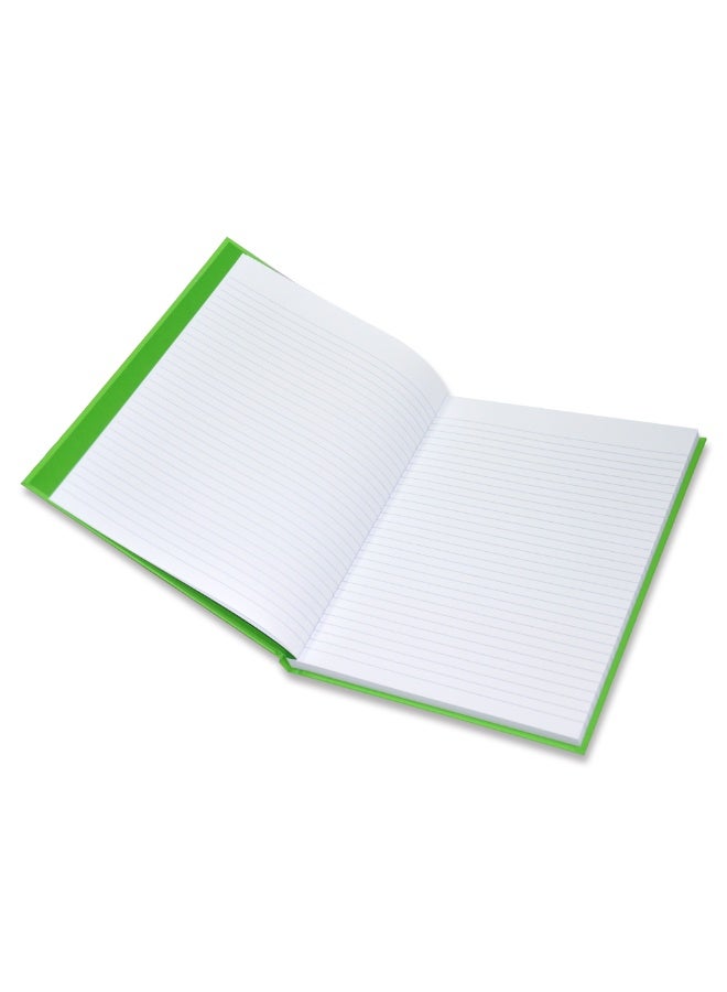 FIS Neon Hard Cover Notebook Single Line A4, 100-Sheets, Parrot 5-Piece - FSNBA4N230 - Image 3